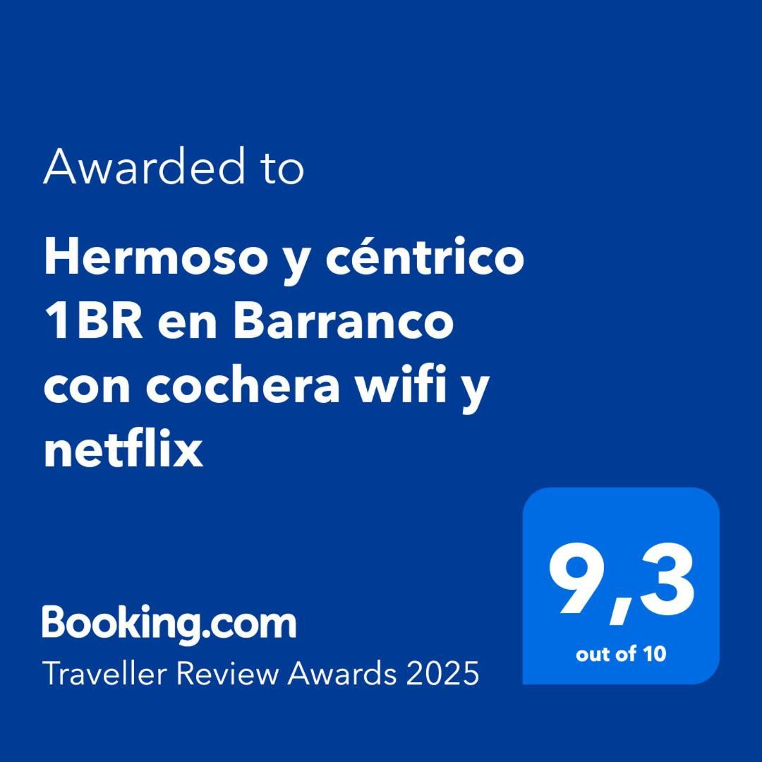 Hermoso Y Centrico 1Br En Barranco Con Cochera Wifi Y Netflix Lima Ngoại thất bức ảnh